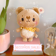 Load image into Gallery viewer, SECONDS SALE Honeycomb Teddy Bear Plush
