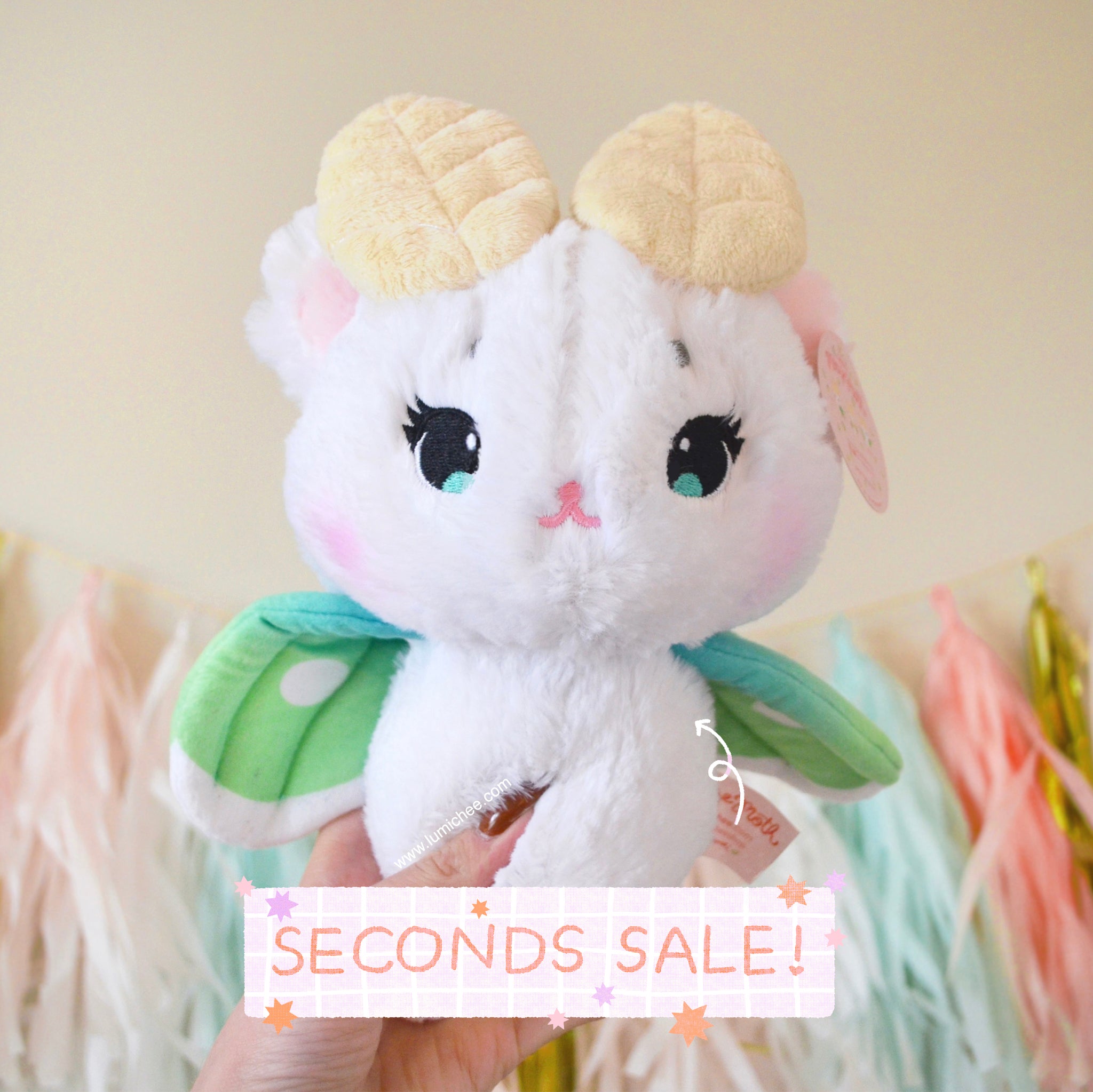 Mouse moth plush on sale